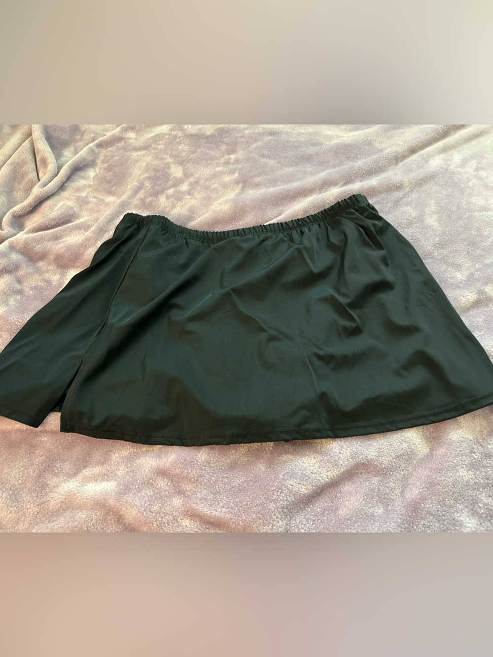 Swimsuits For All Black Mini Swim Skirt